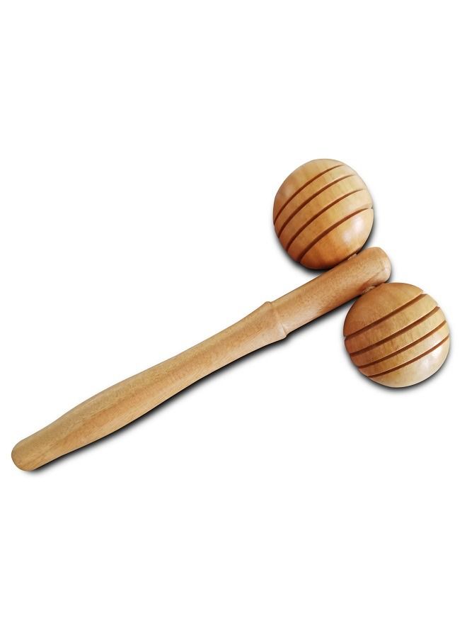 Wooden Massage Roller  Stick - Image 4