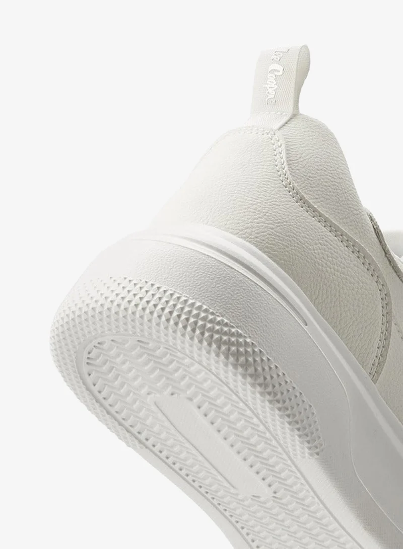 لي كوبر أحذية رياضية رجالية سادة برباط مع حلقات سحب