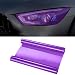 ZIMISI 118848 Inches Car Headlight Tint Film Self Adhesive Vinyl Wrap Protector Film Cuttable Car Tint Sticker Auto Modification Cover for Headlight Taillight Fog Brake Light Purple - Image 2