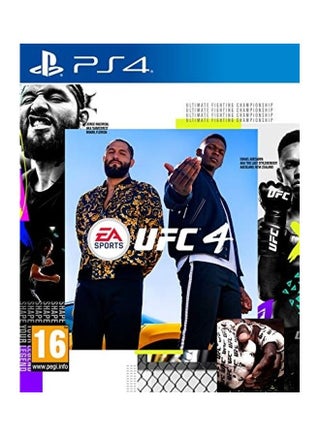 UFC 4 (Intl Version) - playstation_4_ps4