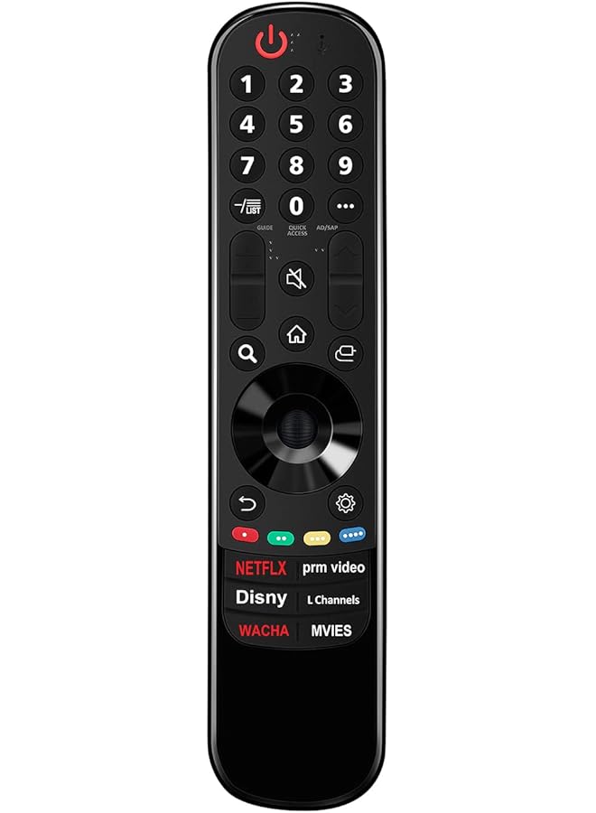 The Bros MR21GC MR21GA Infrared Replaced Remote Control Fit for LG TV 75QNED95UPA 65QNED83UPA 86QNED83UPA 65QNED90UPA 65QNED99UPA 86QNED90UPA 86QNED99UPA 75QNED83UPA 65QNED95UPA 75QNED90UPA - Image 1