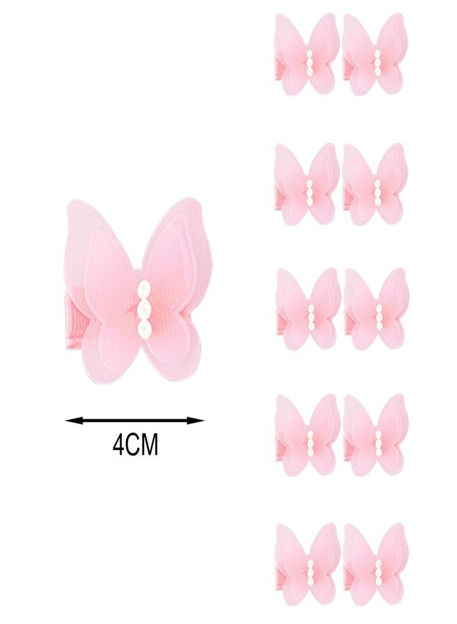 BGFKS Tutu Skirt for Girls,5 Pack Princess Party Favor Dress Skirt Set with hairclips for 2-8 Years.(Pink) - Image 5