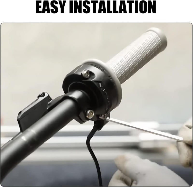 URLWALL Electronic Throttle Grips Handlebar for Sur Ron Light Bee X/S Segway X160 X260 - Image 3