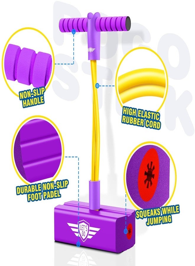JAY EMPIRE Foam Pogo Jumper for Kids, Toy for 3-12 Years Old Boys Girls Pogo Stick Outdoor Toys Gifts for 3-12 Year Old Boy Girl Fun Toys Christmas Birthday Gifts Stocking Stuffers - Image 4
