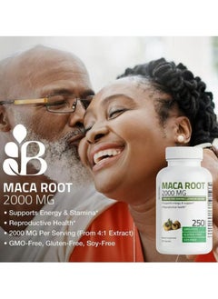 Bronson Bronson Maca Root Extra Lepidium Meyenii, Non-GMO, 120 Vegetarian Capsules  - Image 4