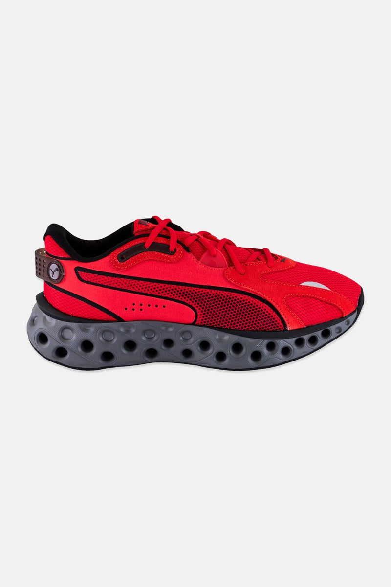 PUMA Men Softride Frequence Outdoor Shoes, Red - Image 4