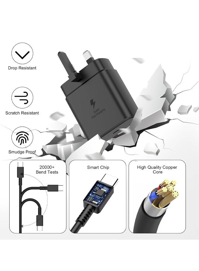 Taimi Pack Of 2 45W Super Fast Charger 2.0 With USB-C Cable, For Android Specially - Image 5