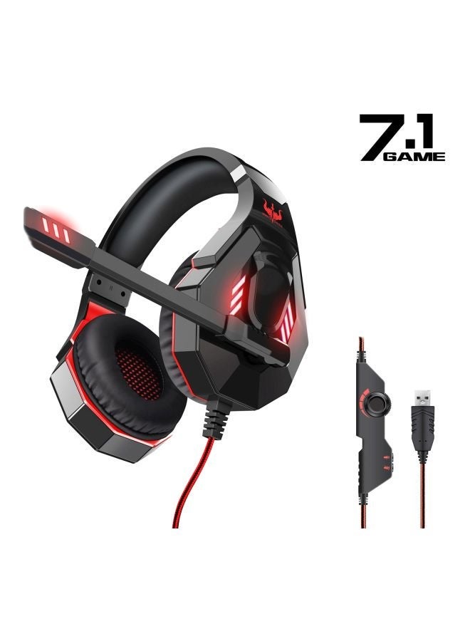 NIBEMINENT Over-Ear Wired Gaming Headphone With Microphone - Image 2