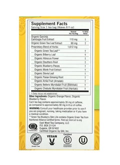 Yogi Tea Green Tea Blueberry Slim Life 16 Tea Bags 1.12 oz (32 g)  - Image 2
