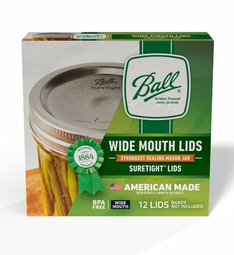 Ball Wide Mouth Canning Lids 4 Dozen or 48 Lids Total - Image 2