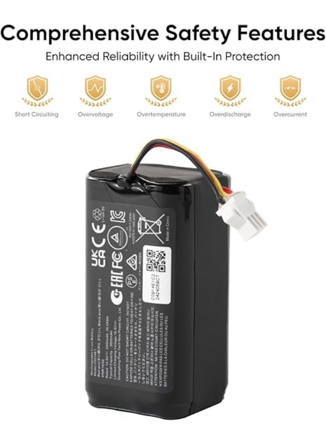 إيوفي حزمة بطارية بديلة للمكنسة الكهربائية من يوفي روبوت - Image 2