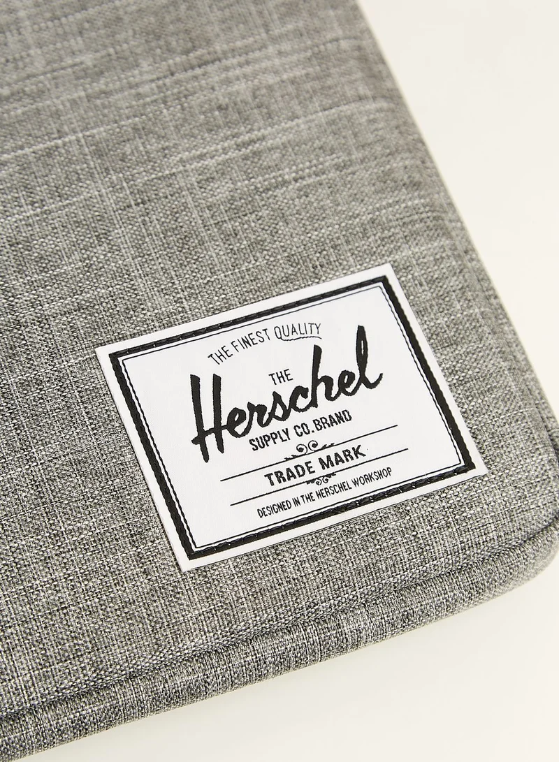 Herschel Raven Crosshatch Anchor Laptop Sleeve 13 Inch