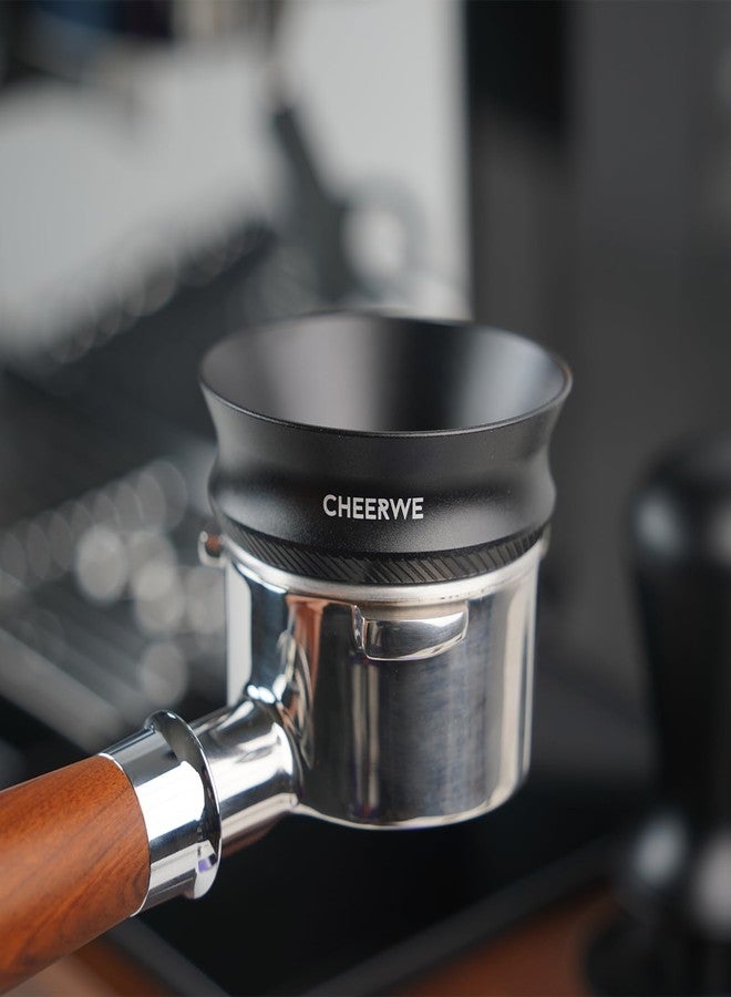 Cheerwe 58mm Magnetic Espresso Dosing Funnel, Espresso Coffee Dosing Ring, 25mm Anodized Aluminum Dosing Funnel with 8 Magnets Compatible with 58mm Portafilter - Image 5