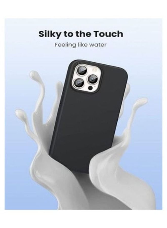 أكاليكس لينة السائل سيليكون مقاومة للخدش الغطاء الخلفي حالة الهاتف لابل اي فون 13 برو - Image 2