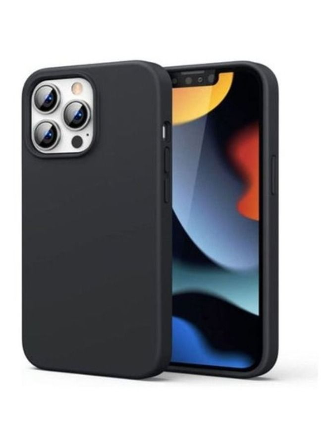 أكاليكس لينة السائل سيليكون مقاومة للخدش الغطاء الخلفي حالة الهاتف لابل اي فون 13 برو - Image 1