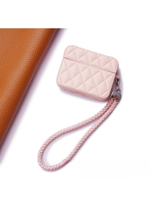 Neutral Outlet Elegant Rhombic Down Jacket Earphone Cover For Apple Airpods Earphone Protective Cover - Image 1