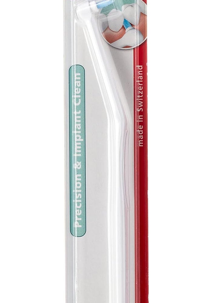 TRISA فرشاة تنظيف احترافية ودقيقة من تريزا لزراعة الأسنان وتقويم الأسنان - صنع في سويسرا - Image 1