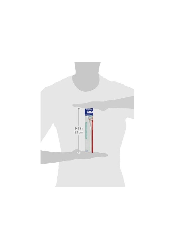 TRISA فرشاة تنظيف احترافية ودقيقة من تريزا لزراعة الأسنان وتقويم الأسنان - صنع في سويسرا - Image 3