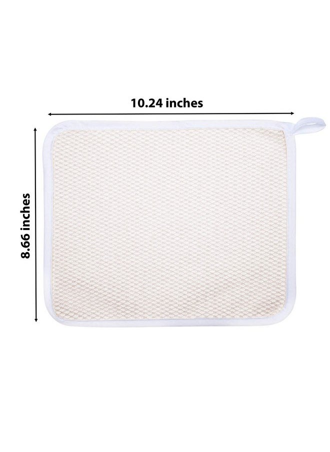 EvriHolder Softweave Exfoliating Wash Cloths For Face And Body Dual Textured Travel Wash Cloth Pack Of 3  - Image 2