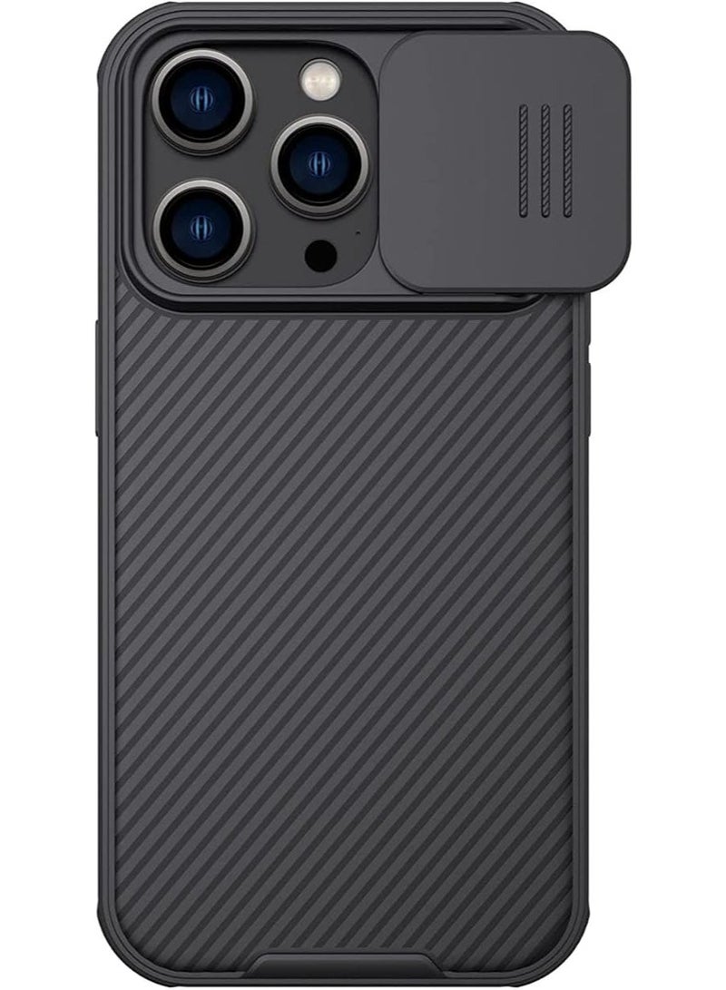 NILLKIN Slide Cover Camera Protection CamShield Pro Case For iPhone 14 Pro Max - Black - Image 4