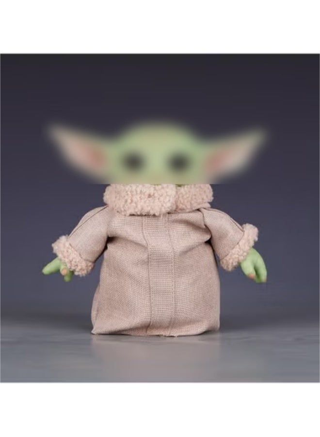 Film and Television Star Wars Plush Cloth Yoda Baby 6 inch Mandalorian Plush Toy Doll Gift Trumpet - Image 1