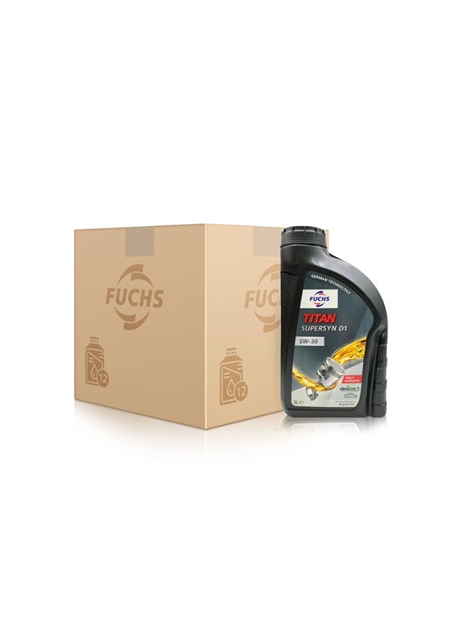 FUCHS Fox 5W30 engine oil, box of 12 pieces - Fuchs