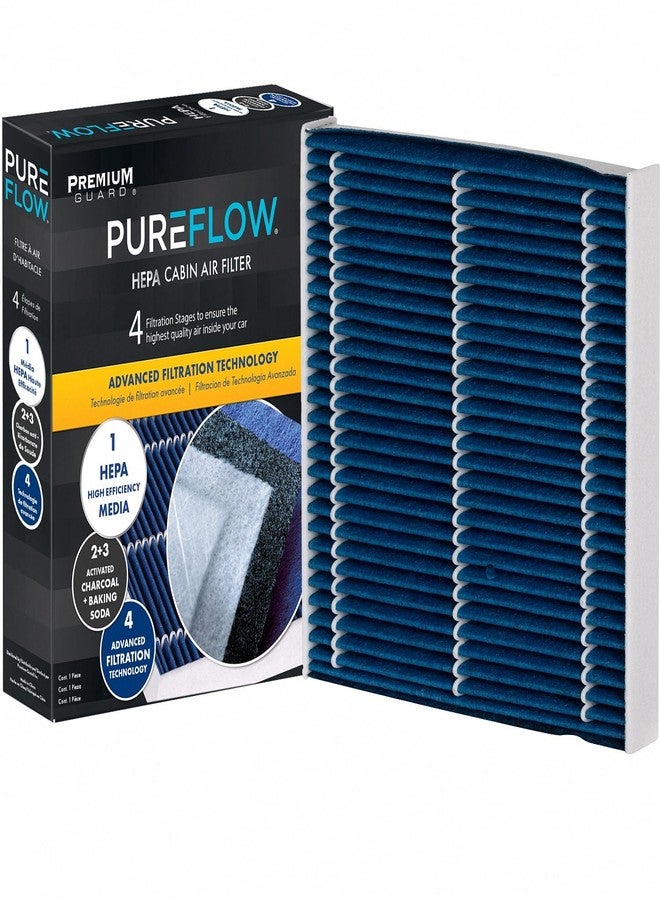 بريميوم جارد فلتر هواء المقصورة PureFlow HEPA PC9978HX | يناسب سيارات لكزس IS350 موديلات 2014-2025، وIS300 موديلات 2016-2025، وRC350 موديلات 2015-2024، وRC300 موديلات 2016-2024، وRC F موديلات 2015-2024، وIS500 موديلات 2022-2025، وGS350 موديلات 2013-2020، وIS250 موديلات 2014-2015 - Image 1