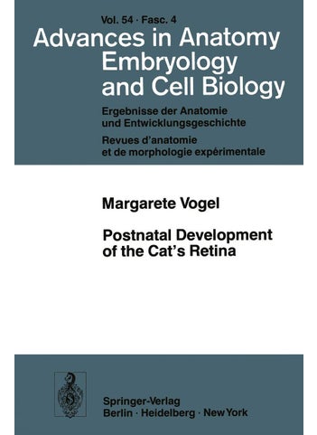 Postnatal Development of the Cat's Retina - pzsku/Z36F08D2E1704D6995192Z/45/1749041660/34e0e5ba-e8e1-40a7-90f0-8016b1eaf975