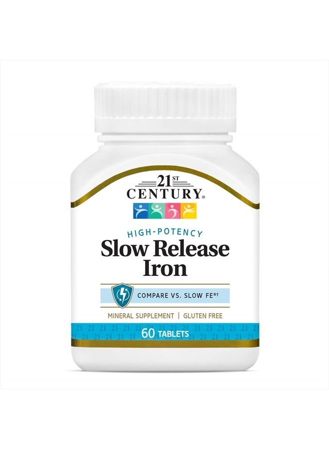 21st Century Slow Release Iron Tablets, 60 Count - Image 1