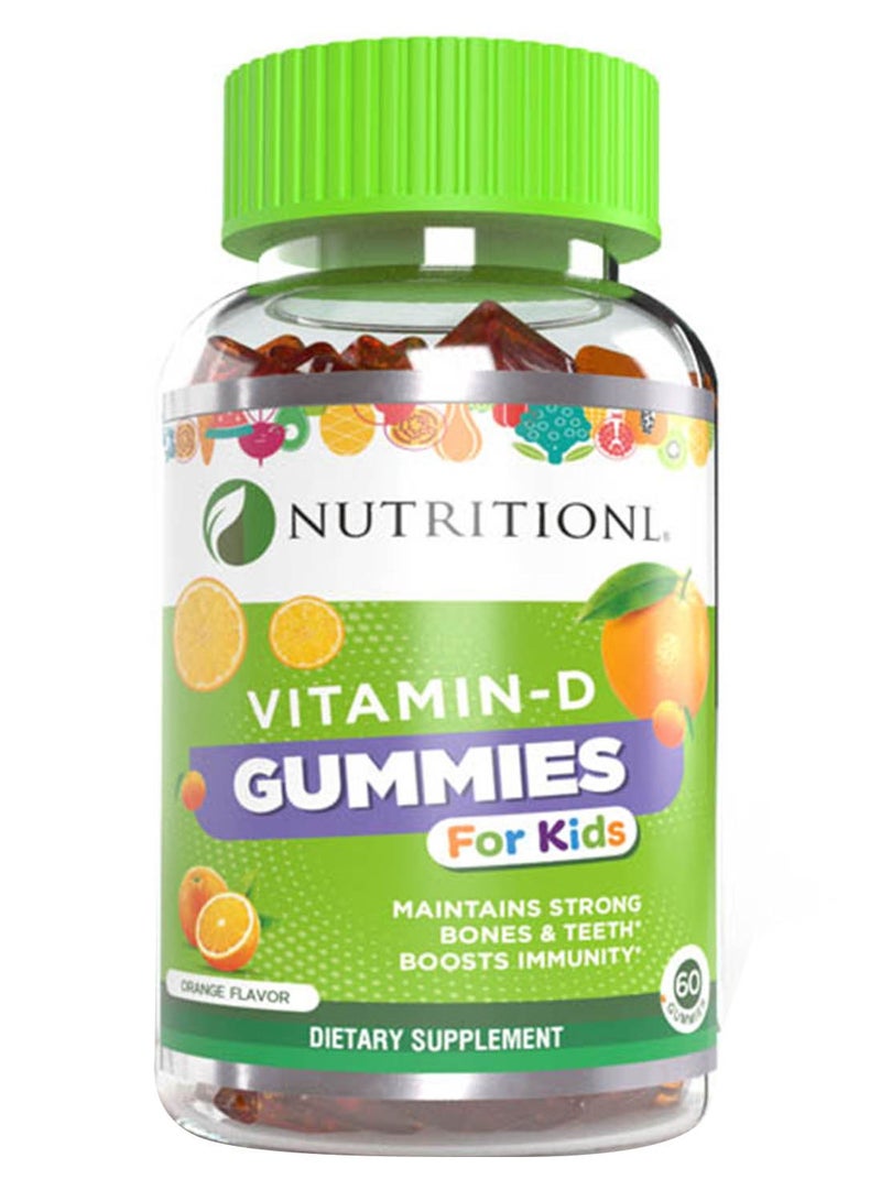 NUTRITIONL Vitamin D3 Kids Gummies 60S 