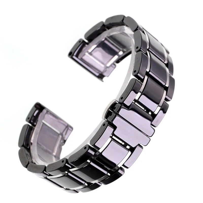 Bluejw Fashion Men's Watch Strap – Comfortable Ceramic Replacement Band for Luxury Wristwatch, Designer Charm Watch Strap - Image 1