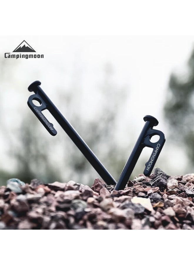 Campingmoon مجموعة دعامات الأرض من كامبينغ مون لخيمة الحديقة الخارجية [t30-8]، 30 سم، 8 قطع - Image 1
