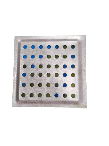 FTE Square Floor Drain(Jali) |Premium Stainless Steel |6 x 6 Inches| - Image 1