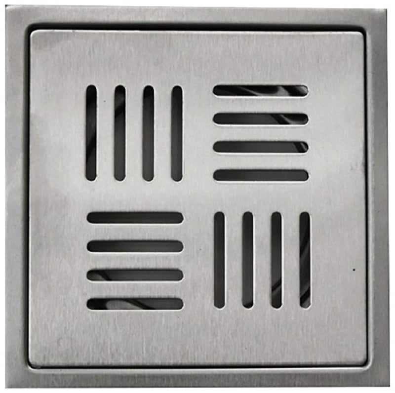 Kyoto Kyoto Stainless Steel Grating Flora Trap Plain Drain CoverJali For Bathroom And Kitchen 5X5 13 Centimeters  - Image 4