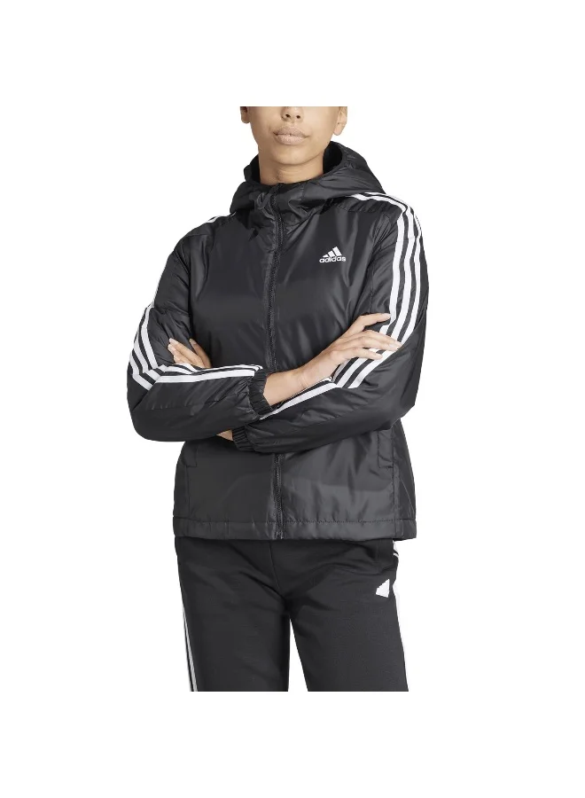 Adidas W 3S Ess In H J Black Outdoor Jackets 2XS