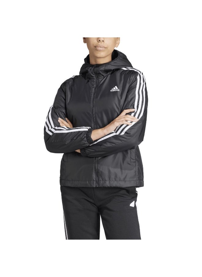 Adidas adidas W 3S Ess In H J Black Outdoor Jackets 2XS  - Image 4