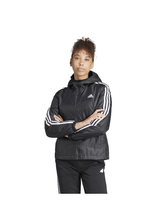Adidas adidas W 3S Ess In H J Black Outdoor Jackets 2XS  - Image 3