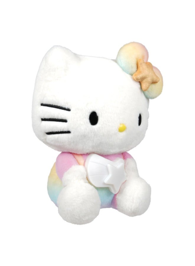 Sanrio سانريو هالو كيتي وأصدقائها لعبة دمية هالو كيتي المميزة قوس قزح (25.4 سم) - Image 3