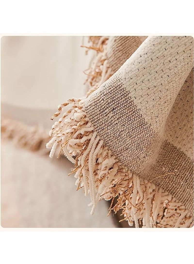 بيوينتي مزدوج الجانب غطاء صوفا شينيل، أنيقة غطاء صوفا، شينيل الأثاث منشفة غطاء صوفا، أربعة مواسم غطاء صوفا شينيل كلا الجانبين 100*130. - Image 5