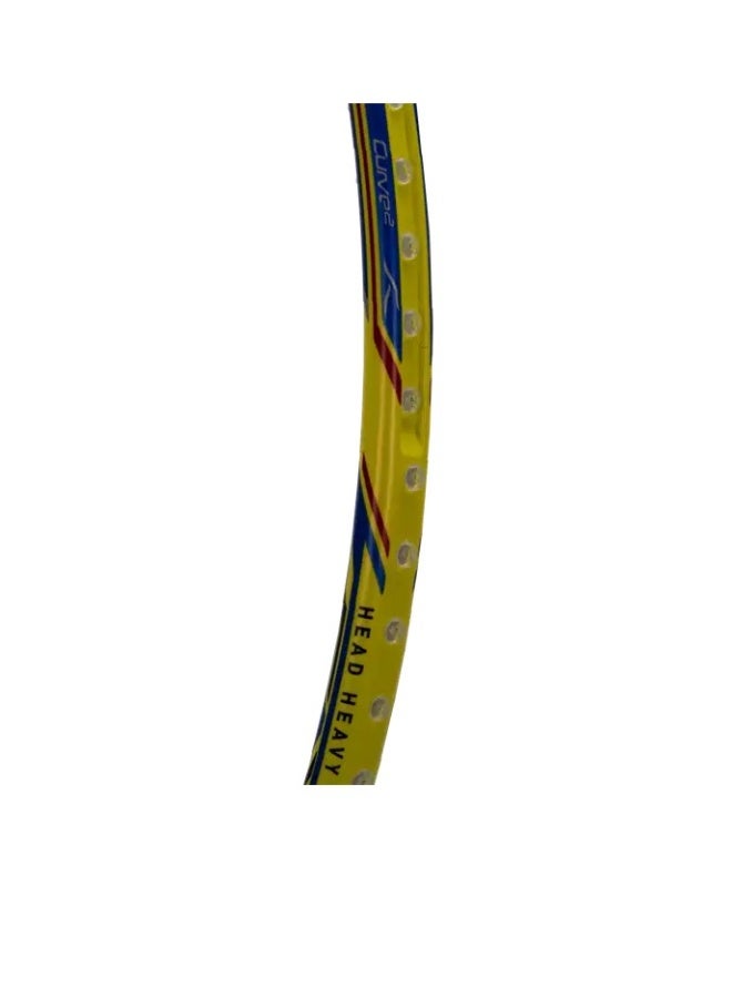 Hundred Hundred Atomic X 38 CTRL Carbon Fibre Strung Badminton Racket with Full Racket Cover for Intermediate Players (72g, Max Tension - 32LBS) (Black/Lime) - Premium Badminton Racquets for Performance, Durability and Everyday Use - Image 5