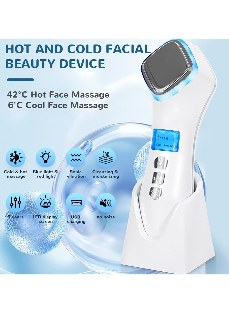 عام معدة مساج بوتيكية إلكترونية لتنظيف البشرة وتشديدها وترفيعها وتجديدها ضوئيًا. إنها تتوفر بخصائص تقليص المسام وضغط بارد و حار و هي جهاز مقدمة للتعامل مع البشرة. - Image 2