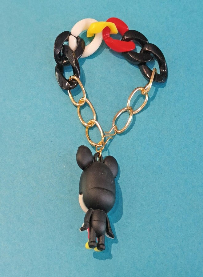 LA BELLEZA Adjustable Bracelet With Hanging Cartoon Best Gift For Baby Girls (Black) - Image 5