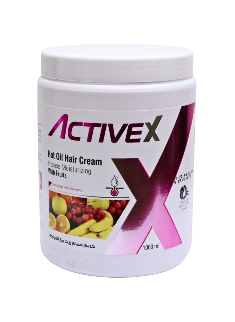 ACTIVEX - كريم الشعر بالزيت الساخن 1000 مل - فواكه - Image 1