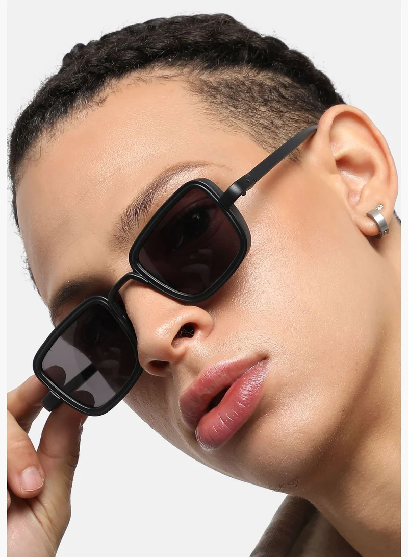 Haute Sauce Polarized Full Rim Square Sunglass For Men