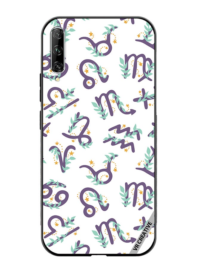 VR CREATIVE Protective Case Cover For Huawei Nova Y9S Cute Vector Pattern With Zodiac Sign Design Multicolour - Image 1