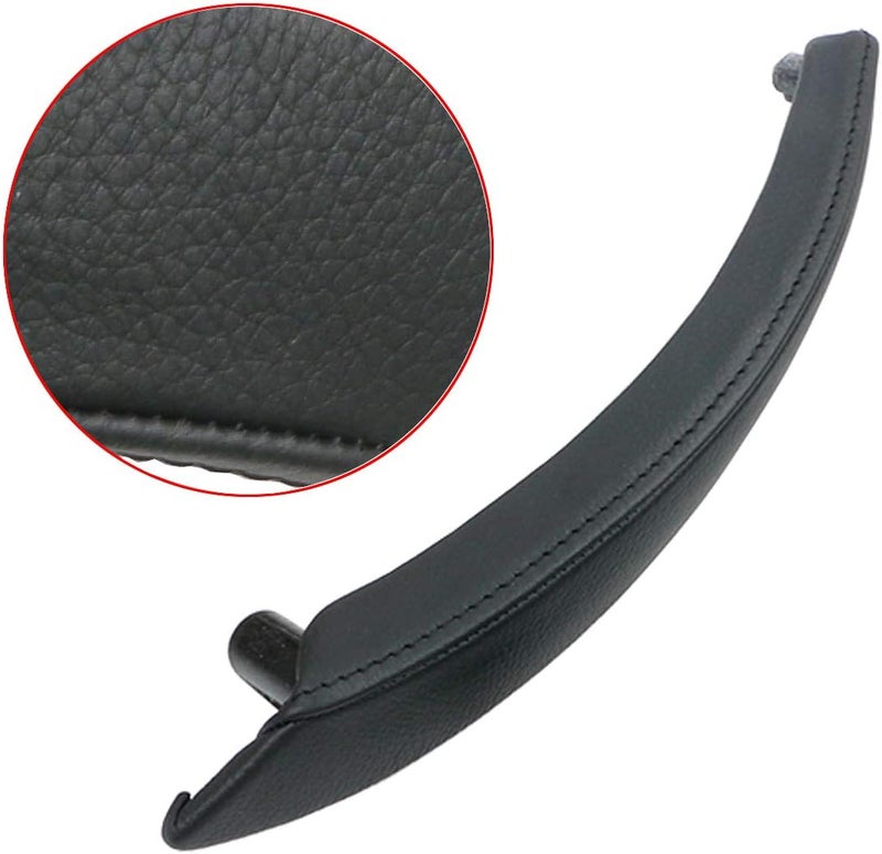 Jaronx Compatible with BMW X5 X6 Genuine Leather Door Handle Outer Cover Replacement, Doors Handle Outer Cover for Right Side Passenger (Compatible with BMW X5 E70/E70 LCI and X6 E71/E72) - Image 2