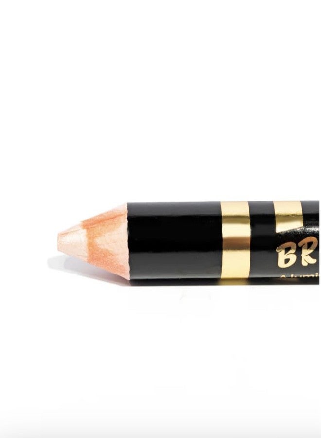 Fab Brows Brow Glow Pencil | Eye Highlighter Makeup | Creamy Eye Brightener Stick for Lifting and Defining Brows | Applies to Nose and Cheekbones for Slimming Effect | Cruelty-Free, UK-Brand - Image 2