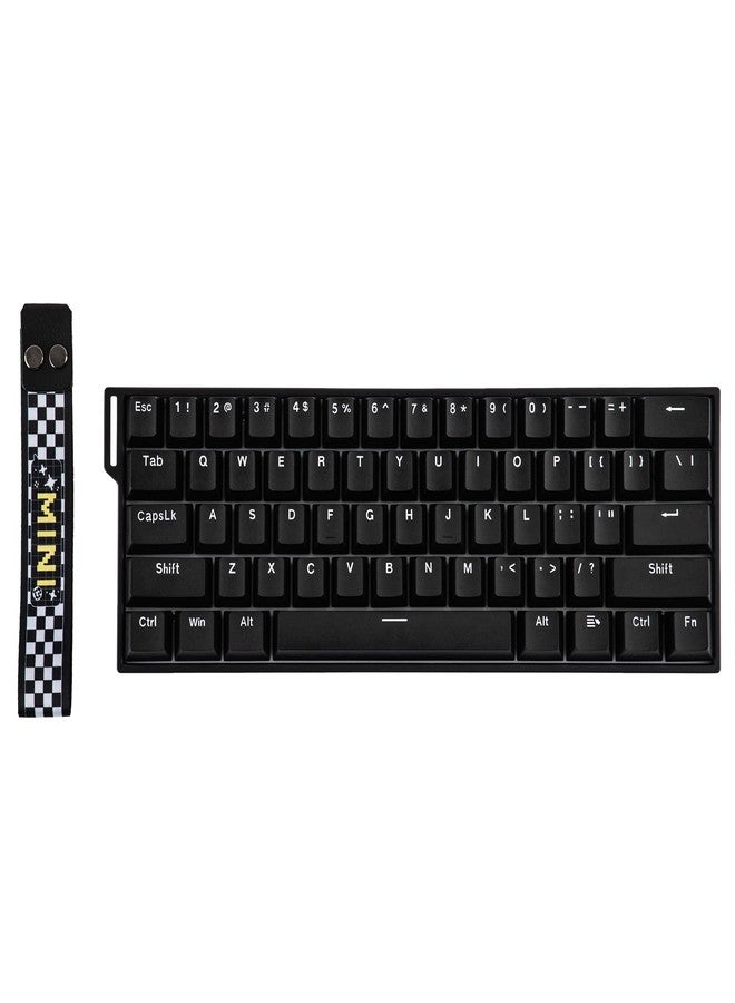 ابوماكر لوحة مفاتيح الألعاب اللاسلكية EPOMAKER Aula MINI60 HE، معدل استجابة 8 كيلو هرتز، SOCD وDKS، لوحة مفاتيح بتأثير هول بنسبة 60% مع زناد سريع وتفعيل قابل للتعديل، إضاءة RGB، غطاء مفاتيح PBT، متوافقة مع ويندوز/ماك (قياسي) - Image 1