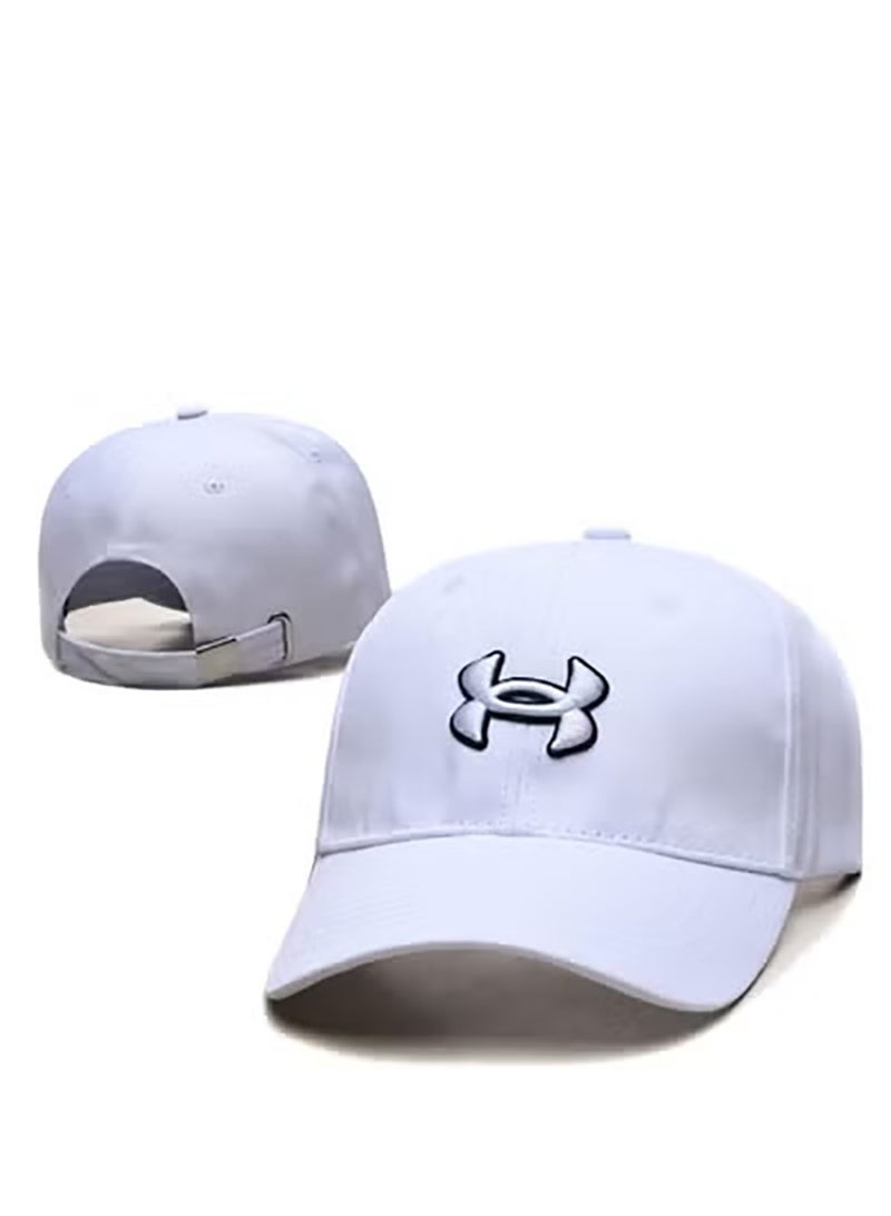 قبعة بيسبول كاجوال بيضاء من أندر أرمور