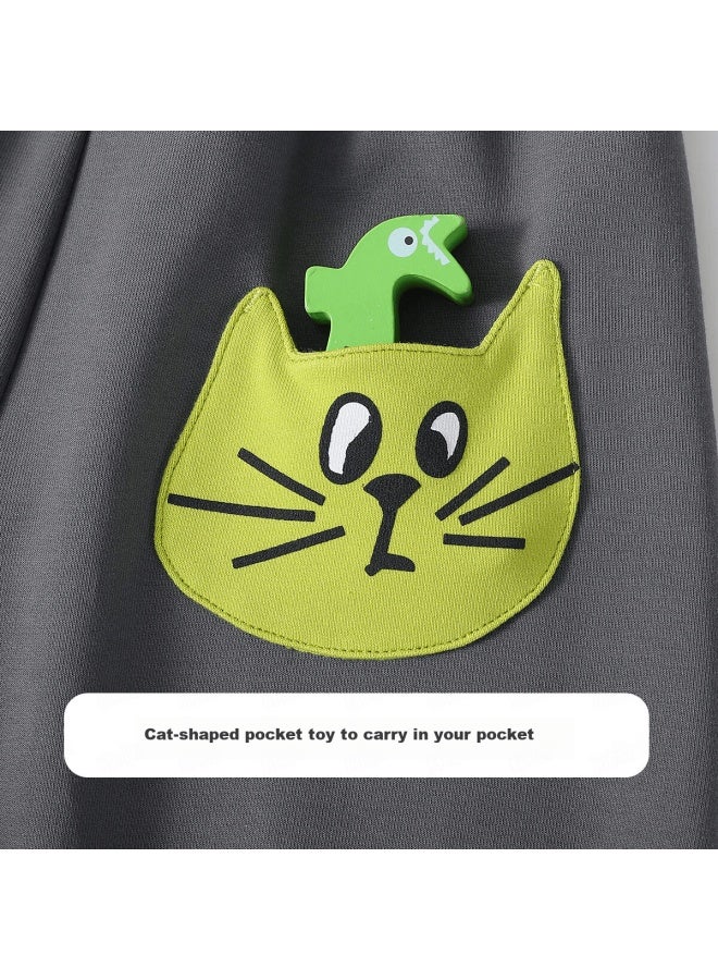 Mqdmini Kids Children's Spring Banana Style Knit Pants Baby Long Pants Boys Girls Casual Loose Fashion Sweatpants